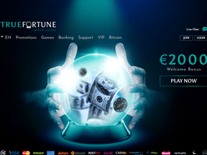 True Fortune website screenshot