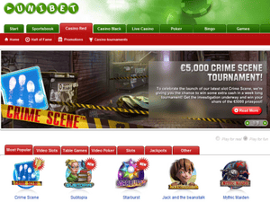 Unibet Casino website screenshot
