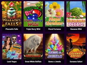 Zar Casino software screenshot