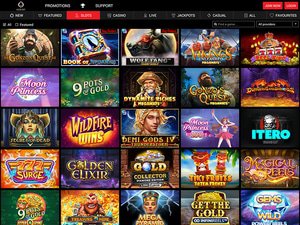 Aced Bet Casino software screenshot