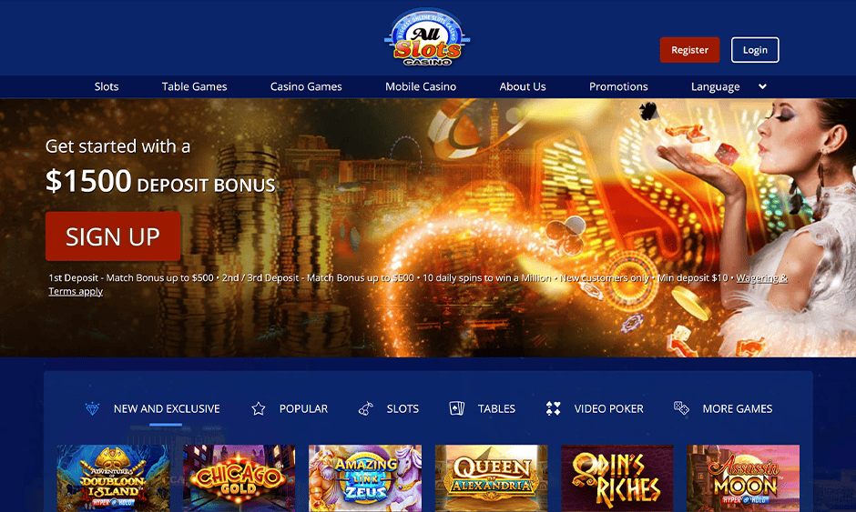 all slots casino canada games screenshot