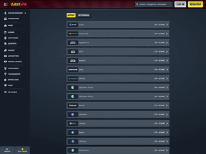Allyspin Casino cashier screenshot