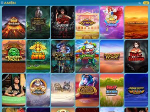 Amon Casino software screenshot