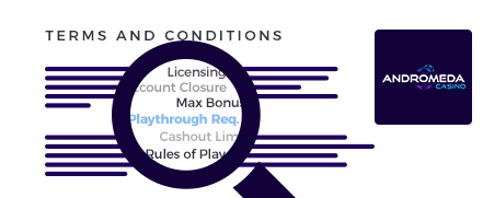 Andromeda Casino Terms