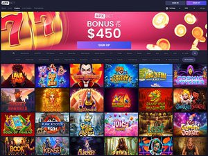 ApxBet Casino website screenshot
