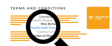 Arlequin Casino Terms