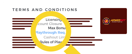 ArmedBet Casino Terms