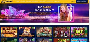 AuSlots Casino website screenshot