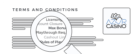 Azur Casino Terms