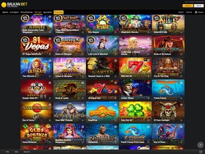 Balkan Bet Casino software screenshot