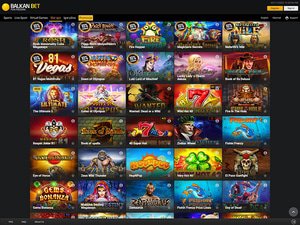 Balkan Bet Casino software screenshot