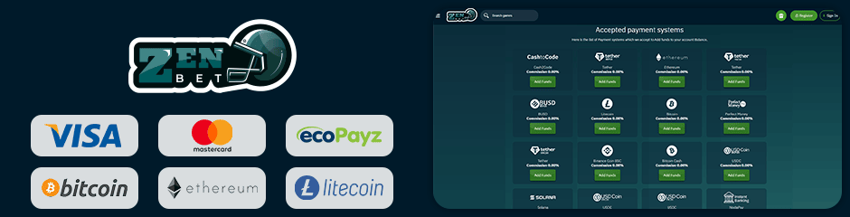 100 Zen Betting Casino banking