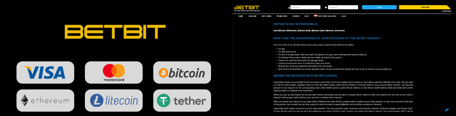 Betbit Casino banking