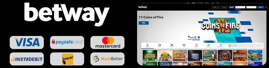 Betway Casino banking