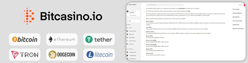 BitCasino banking