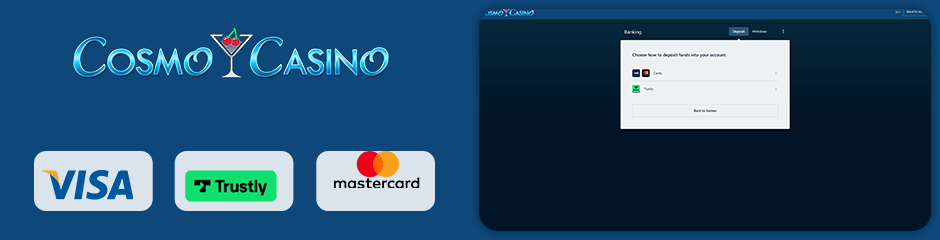 Cosmo Casino banking