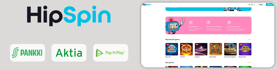 Hipspin Casino banking