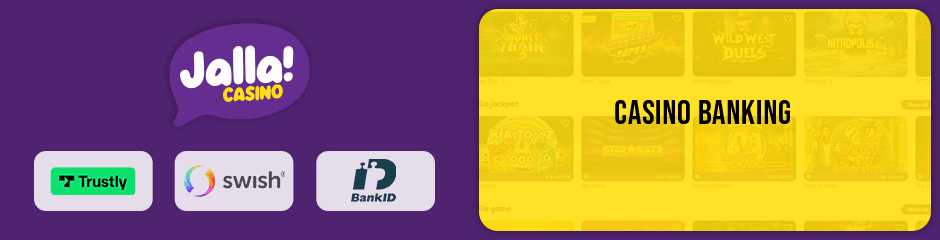 Jalla Casino banking
