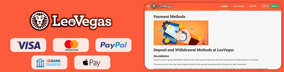 Leo Vegas Casino banking