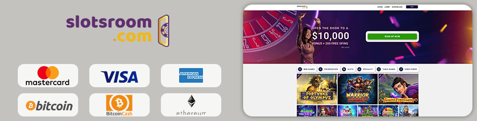 SlotsRoom Casino banking