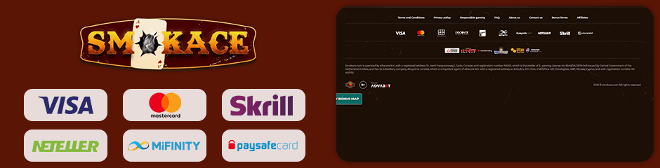 Smokace Casino banking