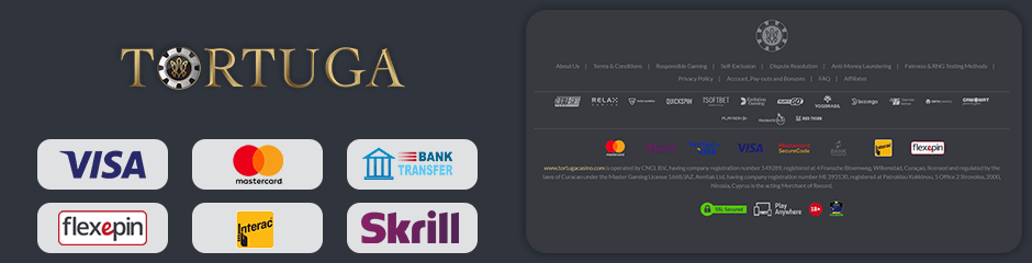 Tortuga Casino banking