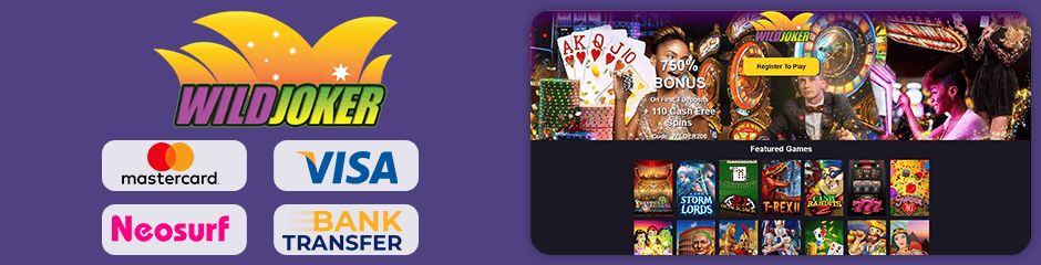 Wild Joker Casino banking