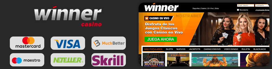 Winner Casino banking