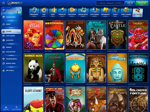 Bassbet Casino software screenshot