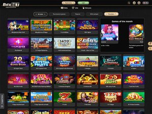 BaxBet Casino software screenshot