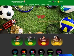 Bet-Global365 Casino website screenshot