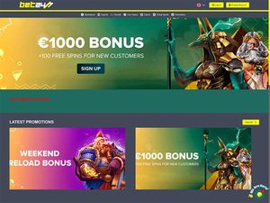 Bet247 Casino website screenshot