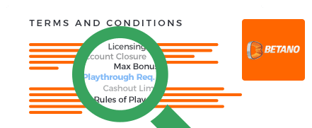 Betano Casino Terms