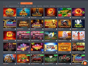 Betinx Casino software screenshot