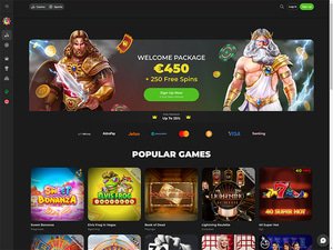 BetOnRed Casino website screenshot