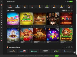 BetOnRed Casino software screenshot