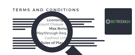 Betroom24 Casino Terms and Conditions