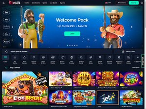 BetSofa Casino website screenshot