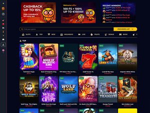 Betsomnia Casino website screenshot