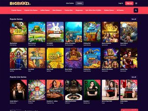 Big Baazi Casino software screenshot