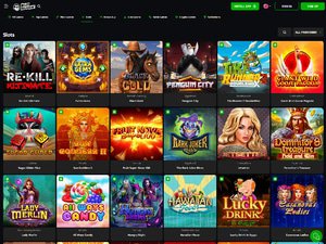 BillyBillion Casino software screenshot