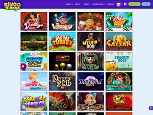 Bingo Village Casino software screenshot
