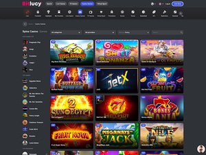 Bitlucy Casino software screenshot