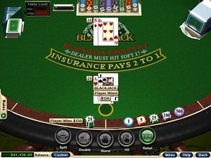 Intertops Casino software screenshot