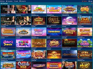Bof Casino software screenshot
