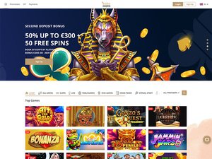 Boho Casino website screenshot
