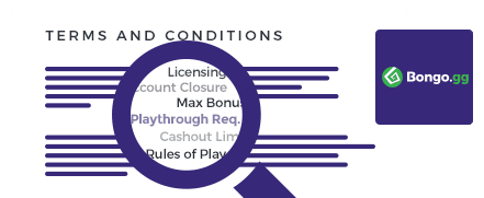 Bongo Casino Terms and Conditions