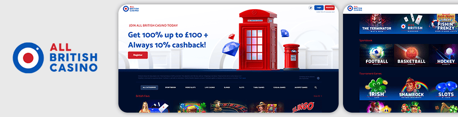 All British Casino Bonus