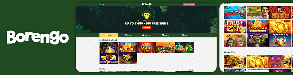 Borengo Casino Bonuses