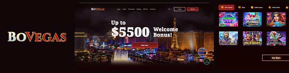 BoVegas Casino Bonus